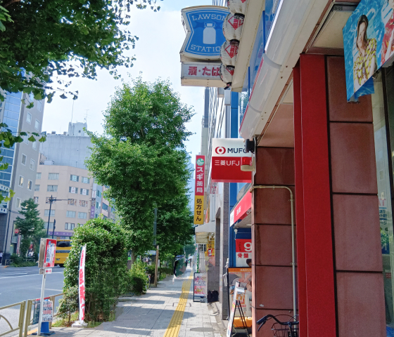 神田駅からの道のり3