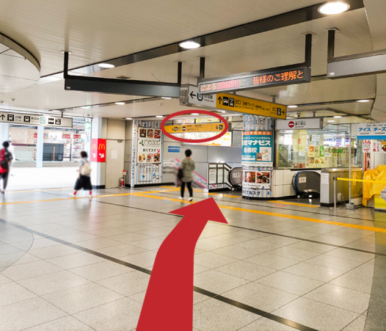 京成船橋駅からの道のり1