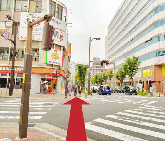 京成船橋駅からの道のり5