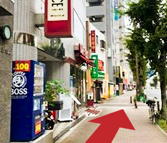 京成船橋駅からの道のり6