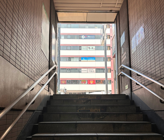 大門町駅からの道のり2