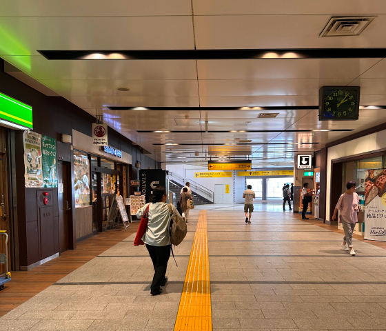 浜松町駅からの道のり1