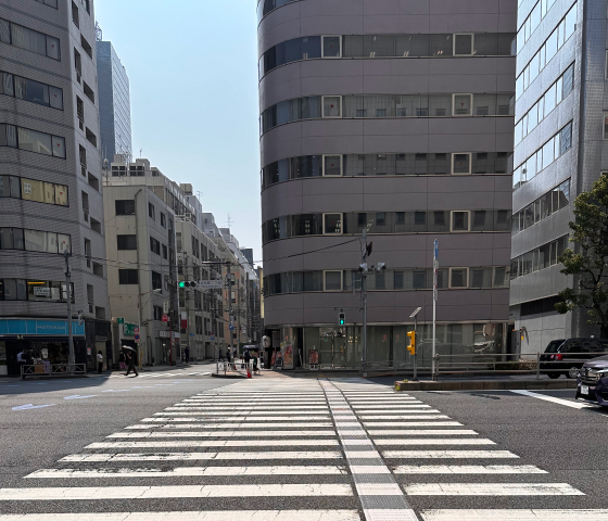 浜松町駅からの道のり5